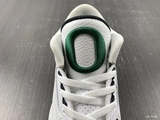 1st Kicks Shoes Oregon Ducks Retro White Crew Pit Jordan 594282233 3 0708